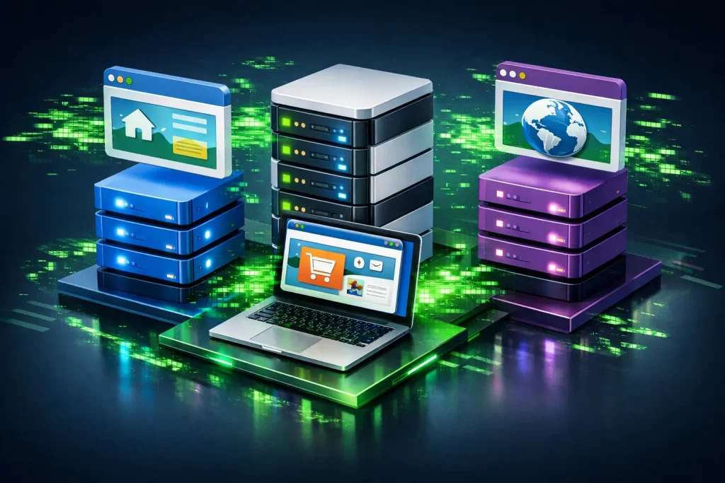 A Three Domain Hosting Plan for Real Projects