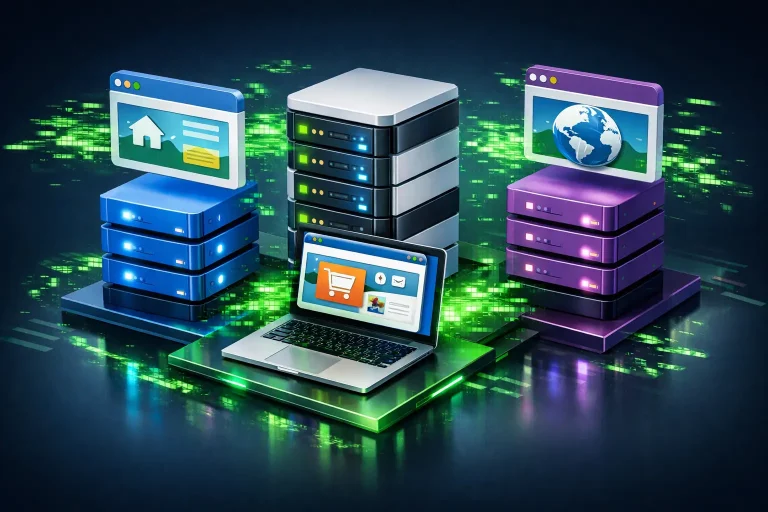 A Three Domain Hosting Plan for Real Projects